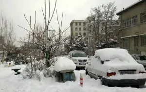 تهران یخ می‌زند/بارش سنگین برف در کلانشهرها تا سه روز آینده